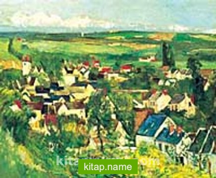 Auvers’den Görünüm / Paul Cezanne (CPA 004-60×75) (Çerçevesiz)