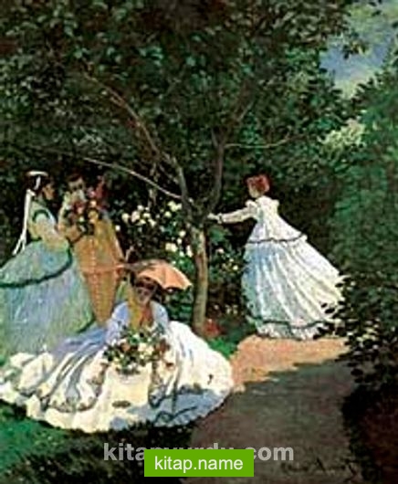 Bahçede Kadınlar / Claude Monet (MCL 035-60×75) (Çerçevesiz)