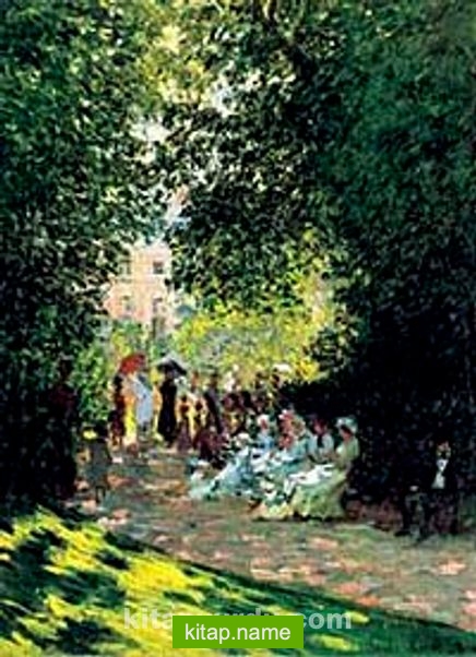 Monceau Parkı / Claude Monet (MCL 027-35×50) (Çerçevesiz)