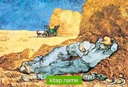 Öğle Üzeri Dinlenme / Vincent Van Gogh (VGV 017-60×90) (Çerçevesiz)