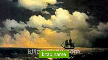 Rus Donanmasına Dönen Macera Gemisi-1848 / Ivan Konst. Aivazovsk (AIK 007-50×90) (Çerçevesiz)