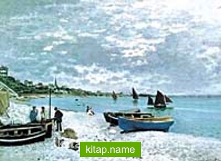 St. Adresse’de Plaj / Claude Monet (MCL 048-50×70) (Çerçevesiz)