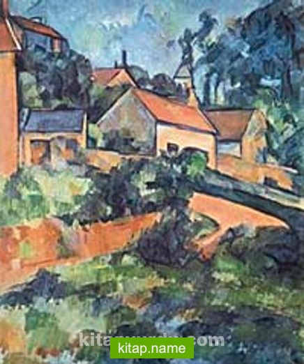 Taşrada Ev / Paul Cezanne (CPA 009-60×75) (Çerçevesiz)