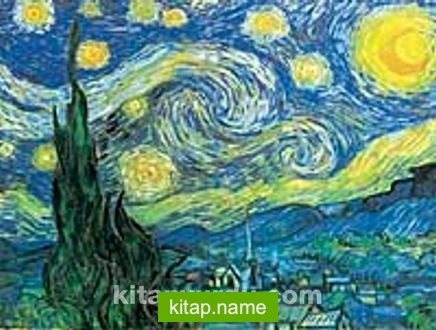 Yıldızlı Gece / Vincent Van Gogh (VGV 013-50×65) (Çerçevesiz)