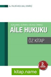 Aile Hukuku Öz Kitap