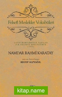 Felsefi Meslekler Vokabüleri