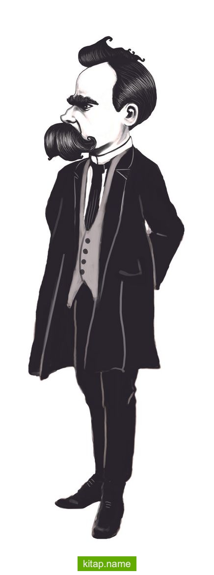 Friedrich Nietzsche – Karikatür Ayraç