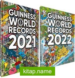 Guinness Dünya Rekorlar 2021 2022 Takım (2 Kitap)