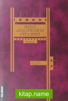 İkinci Analitikler’in Orta Şehri