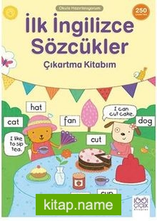 İlk İngilizce Sözcükler Çıkartma Kitabım- 250 Çıkartma