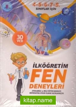 İlköğretim Fen Deneyleri (4.5.6.7.8. Sınıflar İçin) – Vcd Uygulamalı ve Milli Eğitim Bakanlığı Müfredatına Uygun (30 Vcd)