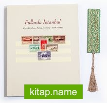 Pullarda İstanbul (Türkçe) + Bambu Ayraç Motifli Baskı – Turkuaz Lale