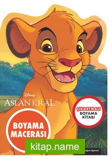 Disney Aslan Kral Özel Kesimli Boyama Macerası