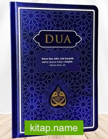 Dua (Evrad-ı Şerîfe) Rahle Boy Arapça+Türkçe (Lacivert)
