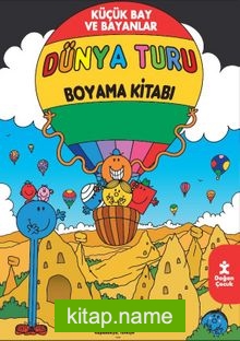 Küçük Bay ve Bayanlar Dünya Turu Boyama Kitabı