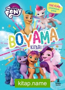 My Little Pony Boyama Kitabı Yeni Filmin Çıkartmaları İçeride