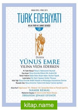 Türk Edebiyatı Aylık Fikir ve Sanat Dergisi Sayı: 578 Aralık 2021