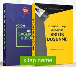 Kritik ve Analitik Düşünme Seti (2 Kitap)